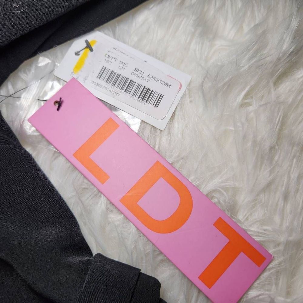 New LDT Adrienne Button Front Belted Midi Shirt Dress - Picture 8 of 10